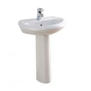 Keramika Leskovac Viktorija 600 zidni lavabo 61,5 × 49 cm beli (KL-600) Keramika Leskovac Viktorija 600 zidni lavabo 61,5 × 49 cm beli (KL-600)