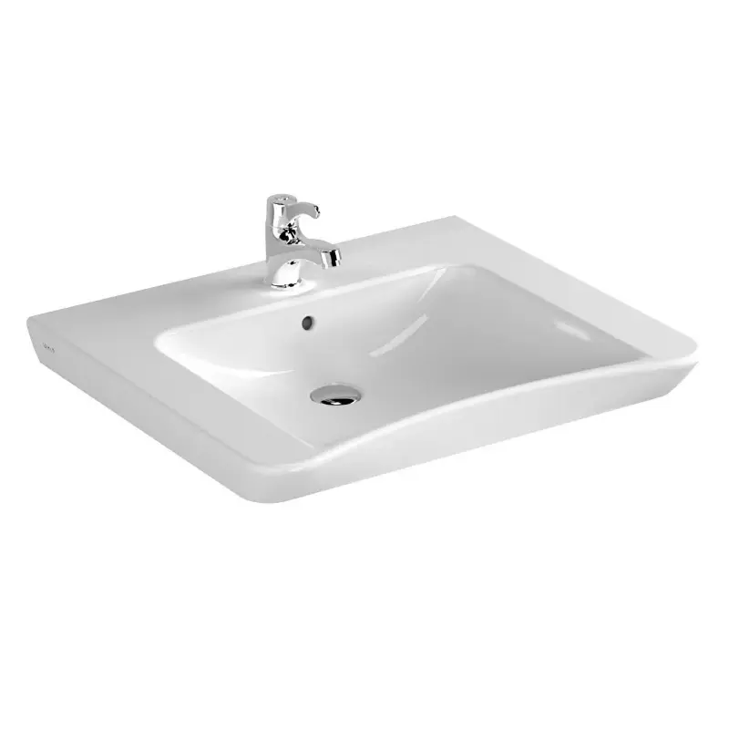 Vitra S20 zidni lavabo za osobe sa invaliditetom 65 × 56 cm beli (5291B003-0001)