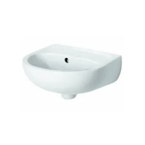 KOLO Solo mali zidni lavabo bez otvora za slavinu 40 × 33 cm beli (72041)
