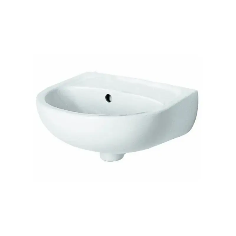 KOLO Solo mali zidni lavabo bez otvora za slavinu 40 × 33 cm beli (72041)