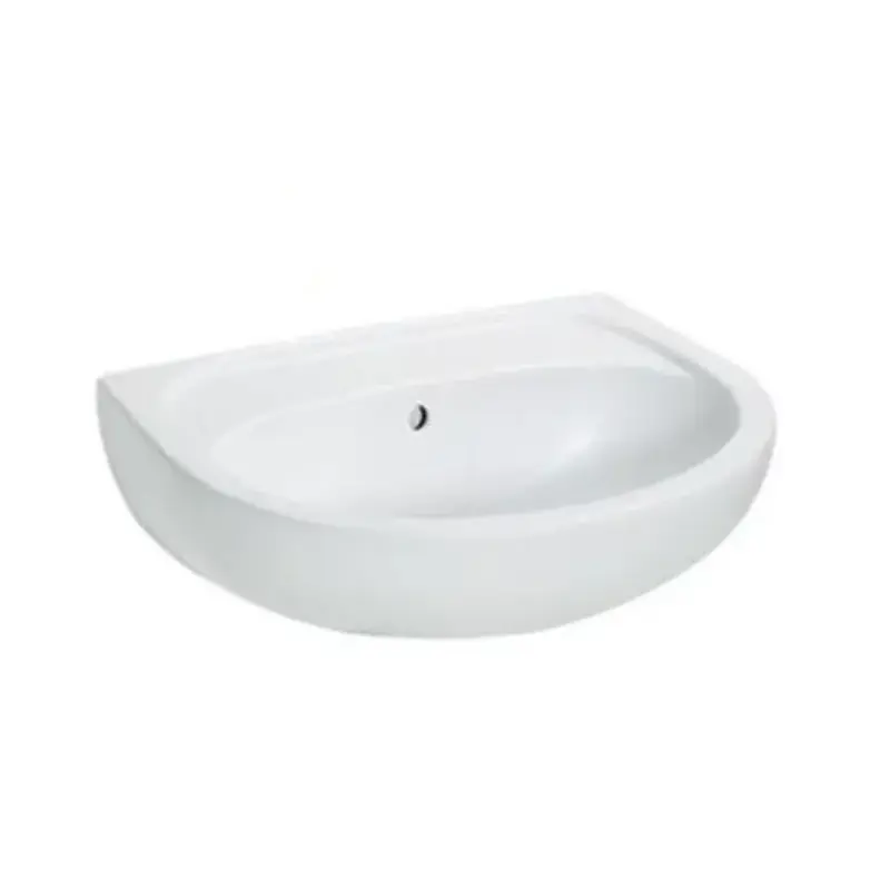 KOLO Idol zidni lavabo bez otvora za slavinu 60 × 45,5 cm beli (M11060)