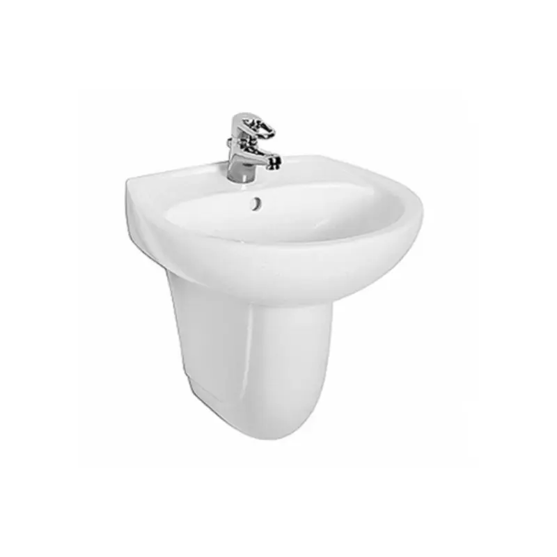 KOLO Idol zidni lavabo sa otvorom za slavinu 55 × 43 cm beli (M11155)