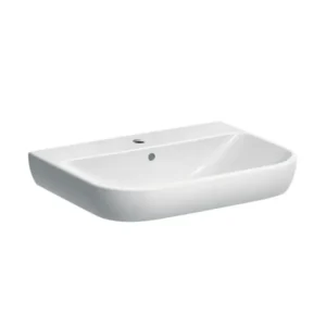 Geberit Smyle zidni lavabo sa otvorom za slavinu 65 × 48 cm beli (500.230.01.1)