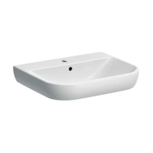 Geberit Smyle zidni lavabo sa otvorom za slavinu 60 × 48 cm beli (500.228.01.1)
