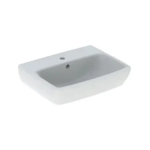 Geberit Selnova Square mali zidni lavabo sa otvorom za slavinu 45 × 35 cm beli (500.322.01.1)