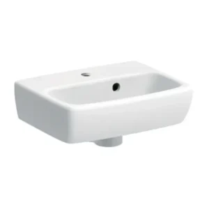 Geberit Selnova Square mali zidni lavabo sa otvorom za slavinu 36 × 28 cm beli (500.316.01.1)