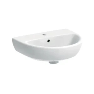 Geberit Selnova mali zidni lavabo sa otvorom za slavinu 50 × 41 cm beli (500.295.01.1) Geberit Selnova mali zidni lavabo sa otvorom za slavinu 50 × 41 cm beli (500.295.01.1)