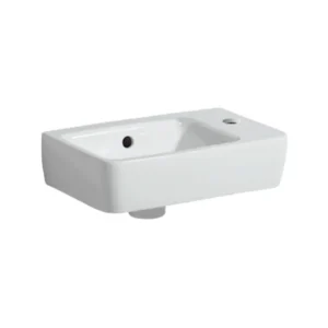 Geberit Selnova Compact zidni lavabo 40 × 25 cm sa otvorom za slavinu desno (501.517.00.1)