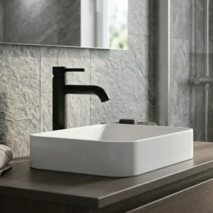 Rosan Dark slavina za lavabo visoka