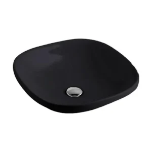 AXA Wild ugradni i nadgradni lavabo 45 × 45 cm mat crni (3009007) AXA Wild ugradni i nadgradni lavabo 45 × 45 cm mat crni (3009007)