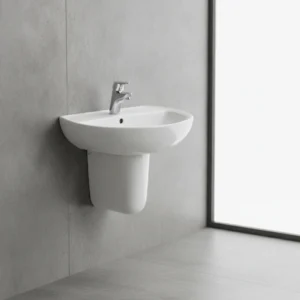 KOLO Rekord ovalni zidni lavabo 55 × 42 cm beli (K91155)