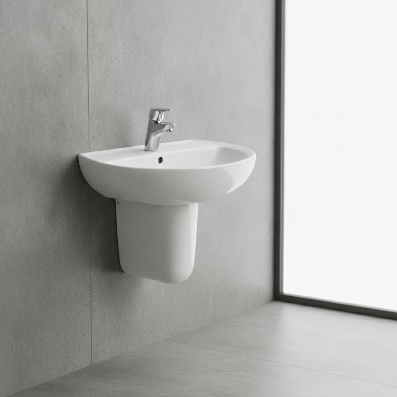 KOLO Rekord ovalni zidni lavabo 55 × 42 cm beli (K91155)