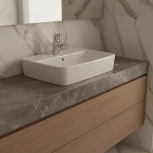 KOLO Geberit Rekord lavabo za kupatilski ormarić 50 × 38 cm beli (K91952)