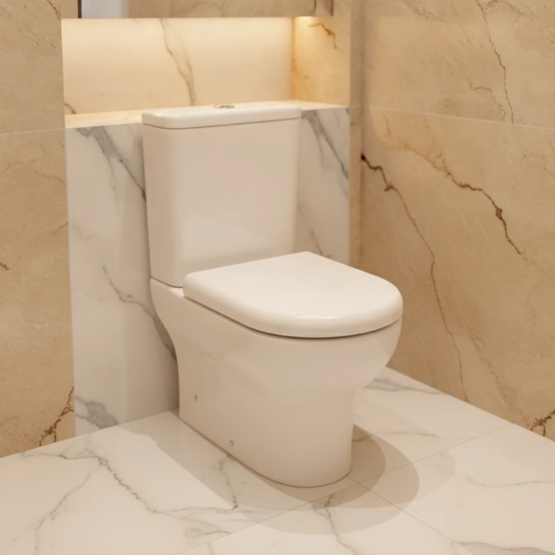 VITRA Zentrum monoblok WC šolja sa soft-close daskom (ZV011)