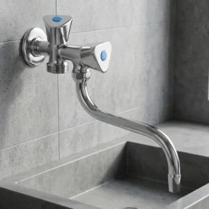 Rosan slavina za lavabo sa priključkom za veš mašinu