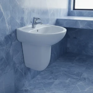 KOLO Idol zidni lavabo sa otvorom za slavinu 60 × 45,5 cm beli (M11160)