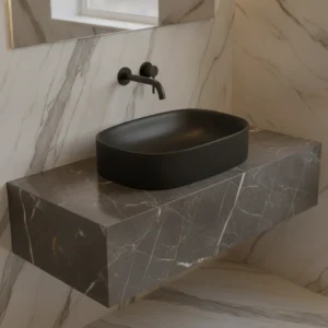 AXA WILD LAVABO NADGRADNI CRNI 3008107