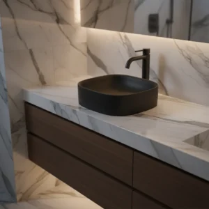 AXA WILD LAVABO NADGRADNI CRNI 3008007
