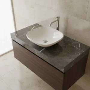 AXA WILD LAVABO POLUUGRADNI BELI 3009001