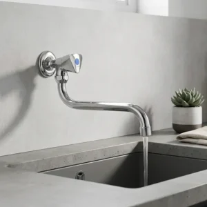 Rosan Sanitary slavina za lavabo zidna hladna voda 200mm