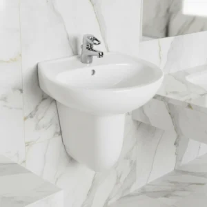 KOLO Idol zidni lavabo bez otvora za slavinu 50 × 41 cm beli (M11050)