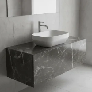 AXA DECUS LAVABO PRAVOUGAONI BELI MAT 8520012