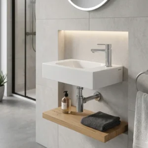 GEBERIT LAVABO DESNO 38X28 CM ICON 124736000