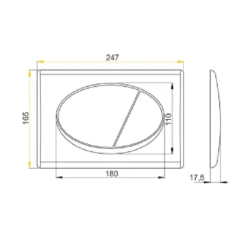 ALCA PLAST Basic 7 M70 tehnički crtež