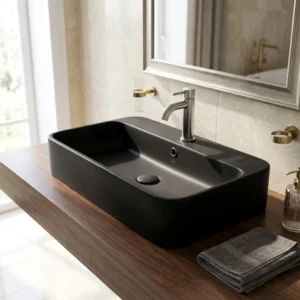 AXA COSA LAVABO 80 KONZOLNI/NADGRADNI CRNI 8630007