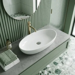 AXA H10 LAVABO OVALNI BELA 8208501