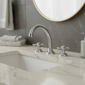 Rosan Nostalgija slavina za lavabo visoka 3 rupe
