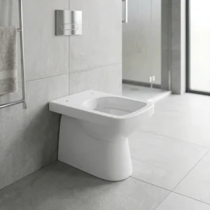 Geberit Selnova Square WC šolja podna back-to-wall rimfree (500.153.01.1)