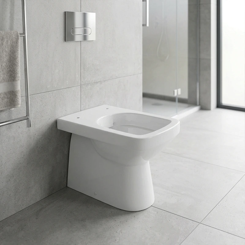 Geberit Selnova Square WC šolja podna back-to-wall rimfree (500.153.01.1)