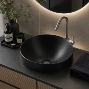 AXA DP LAVABO UGRADNI CRNI 8410007