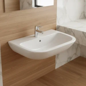 Vitra S20 zidni lavabo 60 × 46 cm beli (5503L003-0001)