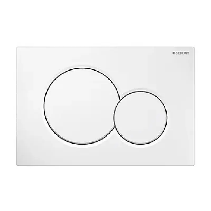 GEBERIT Sigma01 tipka bela sjaj 115.770.11.5