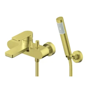Rosan S2 Gold slavina za kadu 233101G brušeno zlato