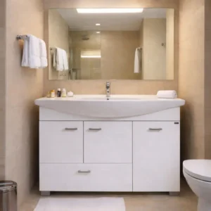 Lavabo sa ormaricem Pino Art Klasik 95 cm bela