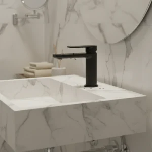 Rosan S2 Black slavina za lavabo hladna voda
