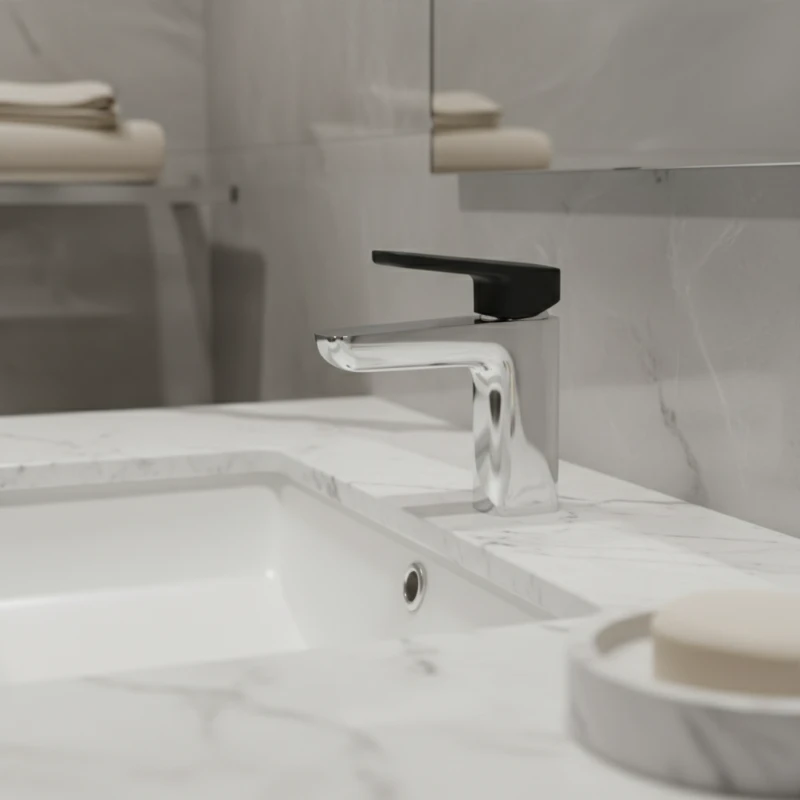 Rosan Stolz Black slavina za lavabo