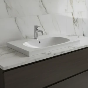 GEBERIT LAVABO 75X48,2 CM ACANTO 500.622.01.2