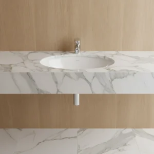 Vitra S20 ovalni podgradni lavabo 52 cm beli (6069B003-0012)