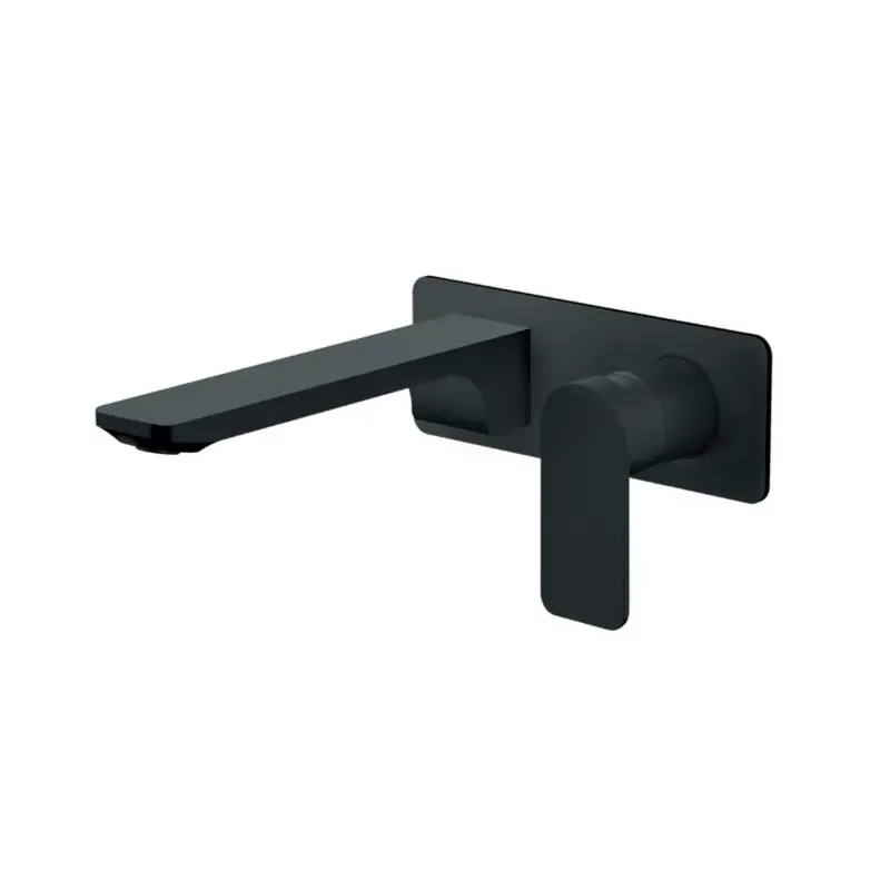 Rosan S2 Black 231401B slavina za lavabo uzidna crna