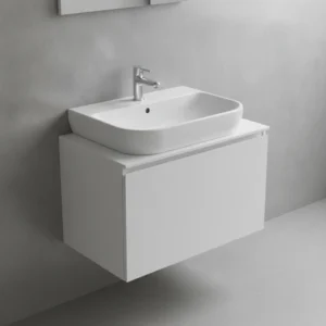 Geberit Smyle zidni lavabo sa otvorom za slavinu 55 × 48 cm beli (500.227.01.1)