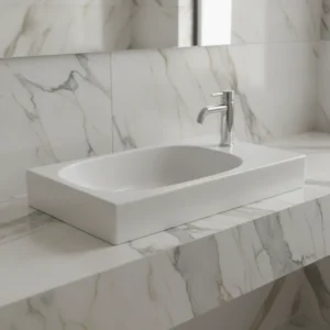 GEBERIT LAVABO DESNI 40X25 CM ACANTO 500.635.01.2