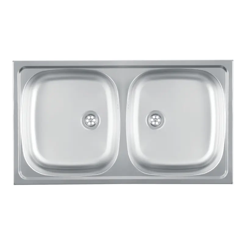 Metalac Luna Flex 2D polirana inox sudopera 77x43,5 cm Ø60 (056690)