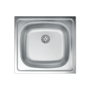 Metalac Quadro inox sudopera 46,5x43,5 cm mat Ø60 049937