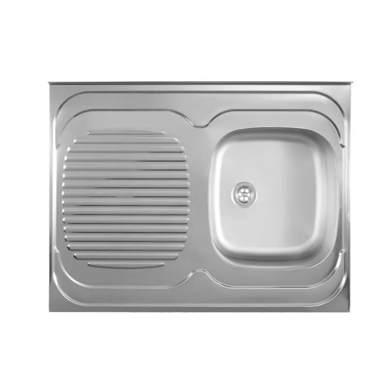 Metalac Standard 1D desna inox sudopera 80x60 cm Ø60 058778