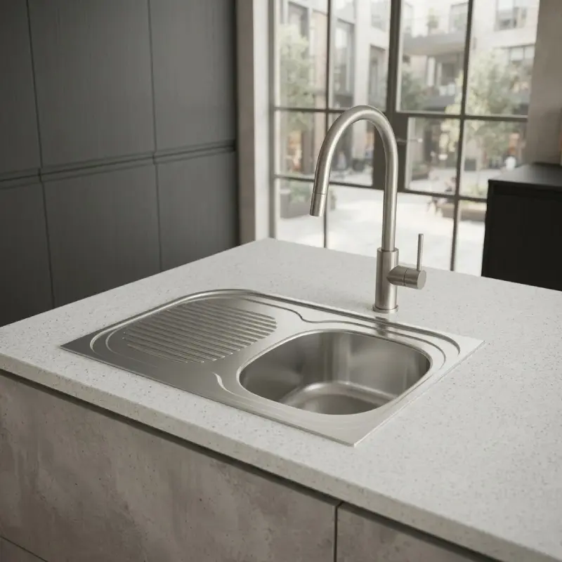 Metalac Standard 1D desna inox sudopera 80x60 cm Ø60 (058778) - Slika 2