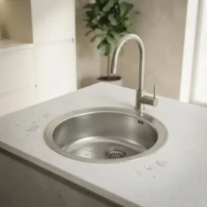 Metalac Venera 480 E inox sudopera Ø48 cm mat Ø60 007600